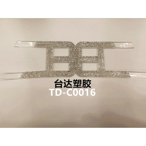 stick-on crystals tpu vamp guangzhou professional manufacturer