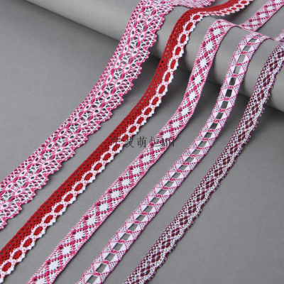 Lace Ribbon Lace Trim Crochet Lace for Bridal Wedding Decoration Christmas Package DIY Sewing Craft Lace Factory