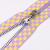 Metal Zipper with Multicolor Yarn-Dyed Tape Zipping Smoothly Zipper for Hoodies and Jacket