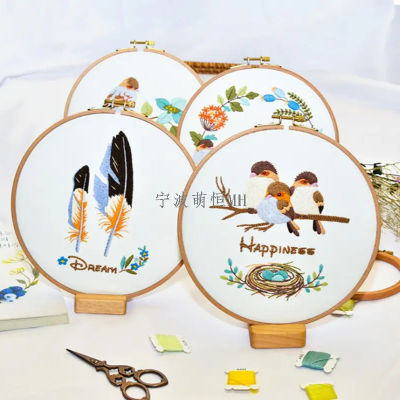 DIY Embroidery Kit Cross Stitch Kit with Patterns and Instructions Embroidery Tool Set 