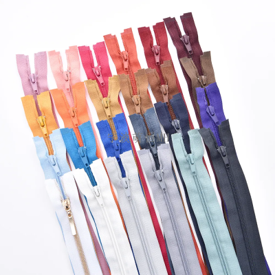 Nylon Zipper Nylon Coil Open End Zipper 3# 5# 7# 8# 10# Separating Zipper Factory Wholesale