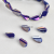 Irregular Glass Beads Faceted Glass Crystal Glass Beads for Jewelry Making DIY Necklace Bracelet Earrings Crafts Making