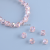 Crystal Glass Beads Glossy Irregular Shaped Glass Beads for Necklace Bracelet Earrings Making