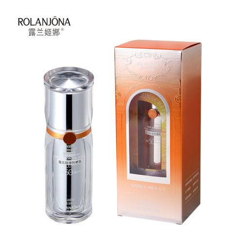 rolanjona sunscreen lotion uv protection and sun protection 50 times high multiple spf50 + pa *** +30g