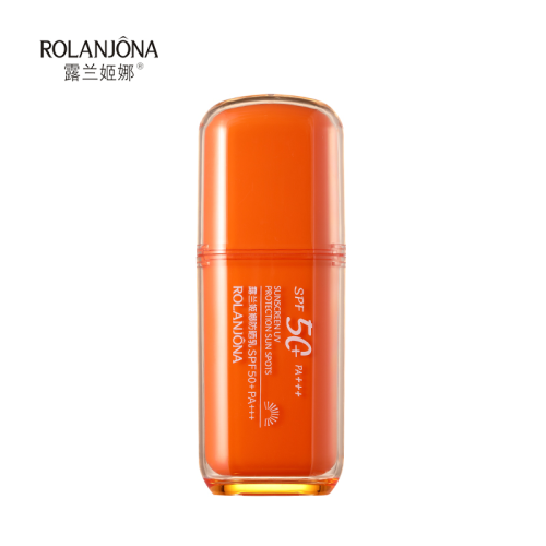 rolanjona sunscreen lotion high power sun protection uv protection sun protection spf50 + pa *** +30g