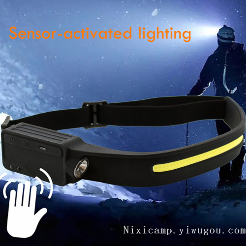 nixicamp integrated induction fishing headlight outdoor camping supplies