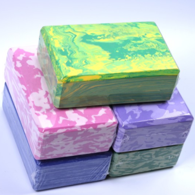 Camouflage Yoga Brick High Density Yoga Brick Environmental Protection Color Yoga Supplies Factory Wholesale