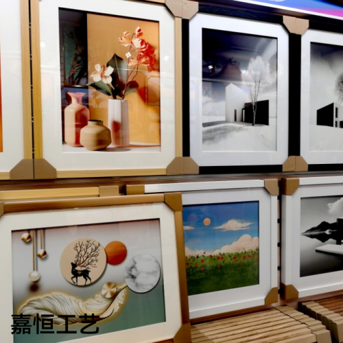 Simple Frame Suspension Cardboard Painting， Enterprise Office， Studio， Living Room Bedroom Painting