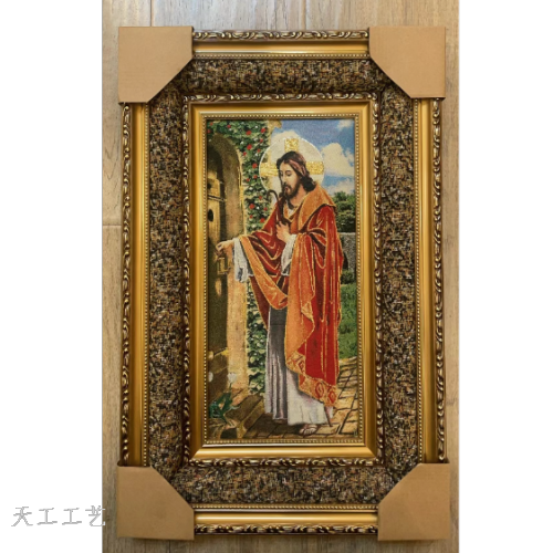 religious brocade painting religious decorative painting religious oil painting decorative figure painting character oil painting