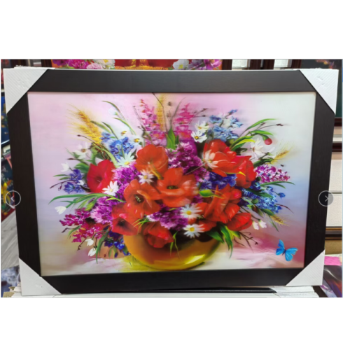 5d decorative 3d painting， there are many pictures of flowers， scenery， animals and so on， and the picture is clear