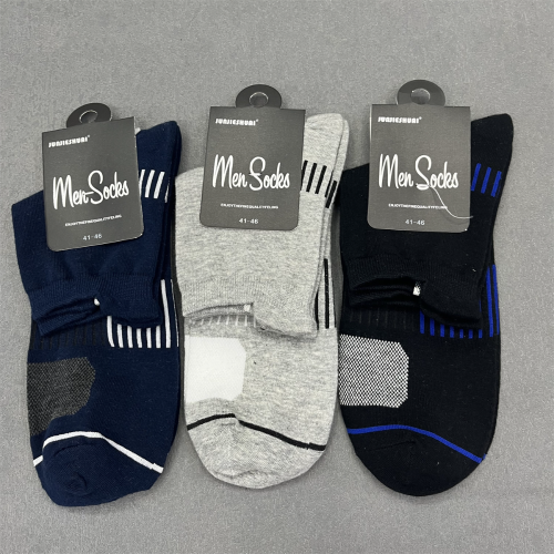 Socks Men‘s Socks Stockings Cotton Socks Autumn and Winter Socks Business Socks Simple Fashionable Stylish Socks Foreign Trade Wholesale