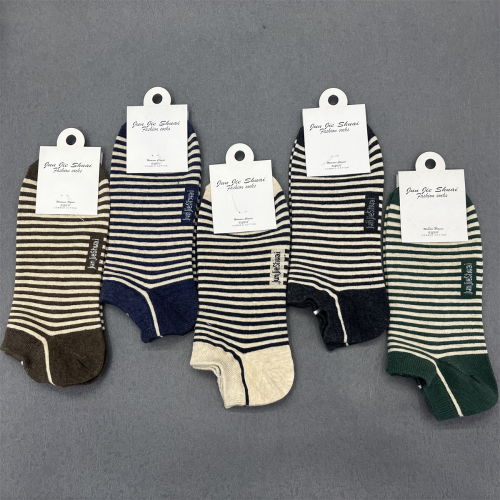 Socks Men‘s Boat Socks Men‘s Deodorant Cotton Lovers‘ Socks Student Socks Ins Trendy Short Spring and Autumn Cotton Socks