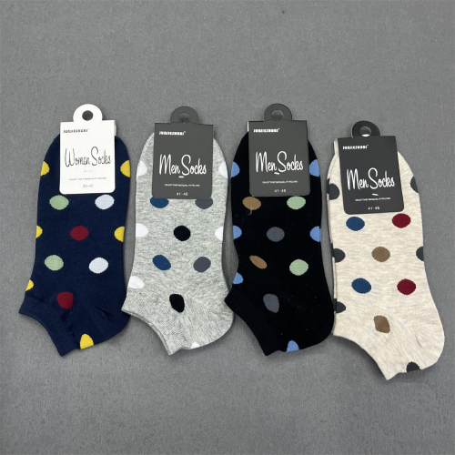 Men‘s Socks Socks Men‘s Cotton Summer Thin Deodorant and Sweat-Absorbing Breathable Sports Boat Socks Wholesale