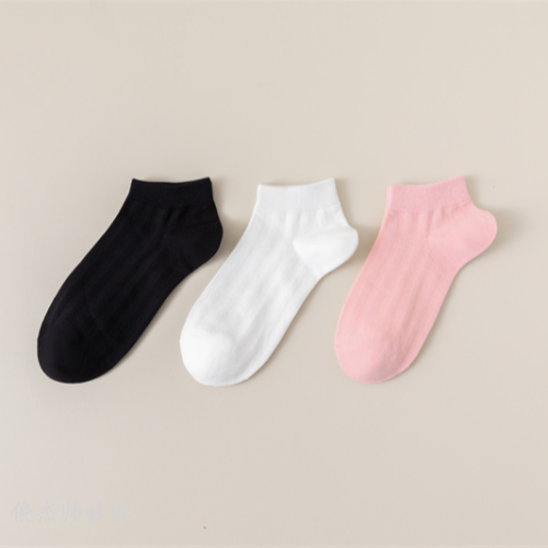 socks women‘s socks summer breathable thin women‘s low-cut liners socks solid color low cut low-top girls short cotton socks