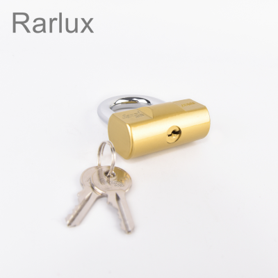 Rarlux Imitation Copper Hammer Padlock Slotted Key Padlock Can Be Fixed Board Thick Thick Heavy Waterproof Padlock