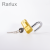Rarlux Imitation Copper Hammer Padlock Slotted Key Padlock Can Be Fixed Board Thick Thick Heavy Waterproof Padlock