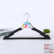 2023 New Environmentally Friendly Wet and Dry Seamless Colorful Clothes Hanger Color Matching Creative Practical Multi-Functional Clothes Hanger Wholesale