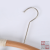 Factory Direct Sales Women's Clothing Store Wood Texture Hanger Wood Color Children's Clothing Stores Clothes Trousers Rack Hanger