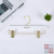 Customizable Pant Rack Non-Slip Adult Trousers Hook Multi-Functional Hotel Seamless Adult Suit Coat Hanger with Clip