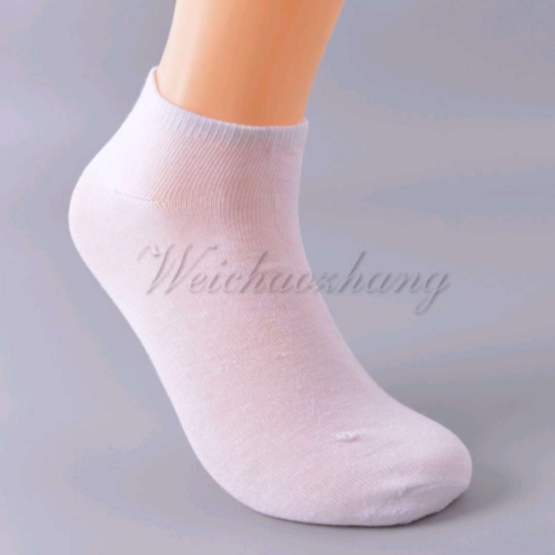 Yiwu Good Goods Stall Popular Plain Flat Black White Gray Men‘s and Women‘s Boat Socks Sports Socks Women‘s Socks Couple Socks Hot Sale