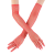 Rhinestone Fishnet Gloves Internet Celebrity Same Mesh Rhinestone Oversleeve Women's Thin Trendy Spot Drill  Gloves