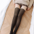 Winter Long Tube Transparent Body Stocking Autumn and Winter Internet Celebrity Fake Transparent Meat Thigh High Soc