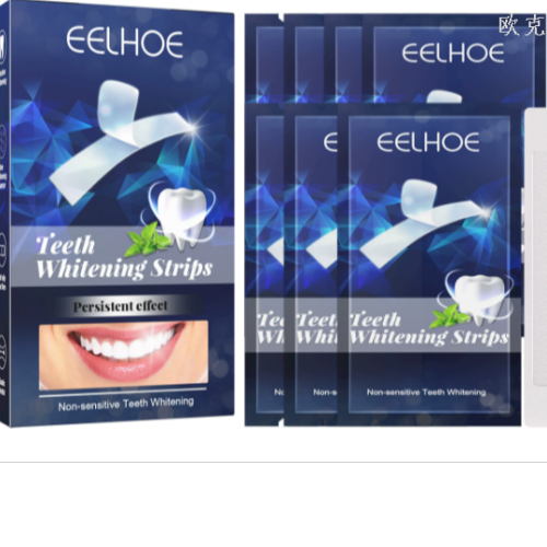 eelhoe炫白牙贴洁白牙齿牙黄烟渍修护牙釉质牙齿美牙白牙贴膜