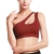 Wearing nylon bras across Europe and America for sports, one shoulder bra, shockproof running, fitness, and back beautification, a popular bra and underwear