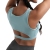 Cross border European and American nylon new bra with double collection and side milk sports bra, sexy high strength vest, shockproof gathering