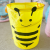 Portable Cartoon Uncovered round Storage Bucket Clothing Toys Storage Bucket Laundry Basket Factory Direct Sales
