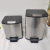 Square Slow Drop Trash Can Ultra-Quiet Living Room Room Garbage Bin 5 Liters 10 Liters 12 Liters 15 Liters