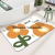 Floral Diatom Ooze Rubber Pad Bathroom Water-Absorbing Non-Slip Mat Home Ground Mat Doorway Door Mat Bedroom Carpet