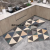 Crystal Velvet Kitchen Two-Piece Set Set Carpet Bedside Mats Decorative Mat Foot Mat