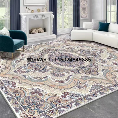 Turkish Retro Moroccan Style Carpet Living Room Bedroom Full of Carpet Floor Mats