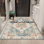 Doorway Carpet Turkish Retro Moroccan Style Stain Resistant Carpet Living Room Balcony Bedroom Bedside Mats