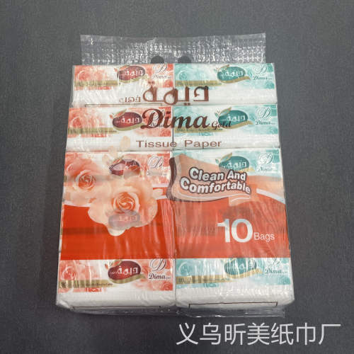 foreign trade wholesale ten packages/tissue extraction tissue toilet paper household facial tissue tissue napkin
