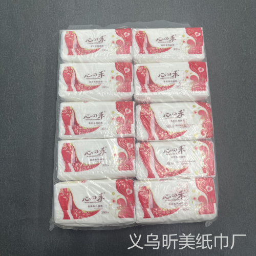 spot wholesale tissue ten packages/tissue extraction paper toilet paper household facial tissue napkin native wood pulp