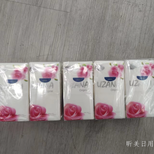Mini Handkerchief Paper Customized Small Bag Tissue Customized Advertising Sharing Tissue Restaurant Napkin Printed Logo