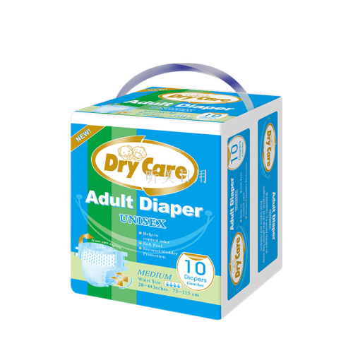 Dry Care Adult Diaper M Medium Size Men and Women Elderly Adult Baby Diapers Foreign Trade Night Diapers