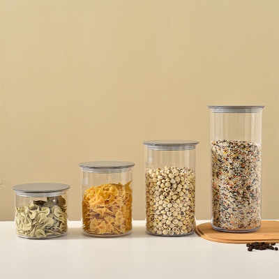 Sealed Cans Household Cereals Kitchen Storage Box Plastic Box Snacks Nuts Dry Goods Storage Storage Tank