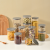 Sealed Cans Household Cereals Kitchen Storage Box Plastic Box Snacks Nuts Dry Goods Storage Storage Tank
