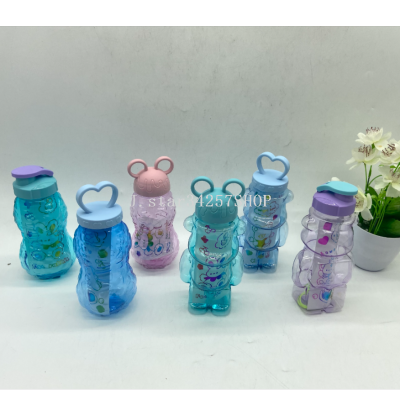 Pet Creative Cartoon Sports Bottle Children's Cups Carry Water Bottle Sports Bottle at Any Time