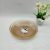 25pet Diameter Plate Household Plate Transparent Tea Cup Storage Cup Tray Plastic Cup Plate