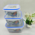 Multifunctional Sealed Plastic Crisper Refrigerator Freshness Bowl Lunch Box Food Storage Box