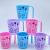 Personalized Simple Cup Portable Plastic Wash Cup with Handle Toothbrush Cup Mouthwash Cup