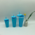 Three-Piece Set Cup with Straw Plastic Drinking Cup Straw Cup Cup with Straw Electroplating Cup with Straw Milk Tea Fruit Cup