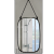 Hd Bathroom Wall-Mounted Cosmetic Mirror Dressing Student Household Dormitory Wall Mirror