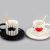 New Ceramic Cup Coffee Cup Set Striped Beard Mug