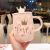 New Style Pink Crown Ceramic Cup Creative Marker Pen Cute Water Glass
