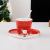 New Christmas Cup Cute Ceramic Cup Dish Santa Claus Water Cup